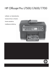 HP Officejet Pro L7500/L7600/7700