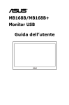MB168B/MB168B+ Monitor USB Guida dell`utente