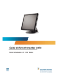 Guida dell`utente monitor tattile