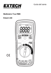 Guida dell`utente Multimetro True RMS Extech 430