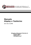 Manuale DISPLAY e TASTIERINO