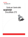 Lo scanner Xerox DocuMate 272