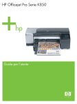HP Officejet Pro Serie K850