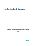 CA Service Desk Manager - Guida di riferimento tecnico di CA CMDB