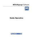 MESURgauge Software Guida Operativa - Mark-10