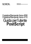 Xerox 4110/4590 Guida per l`utente PostScript