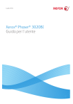 Xerox® Phaser® 3020BI Guida per l`utente