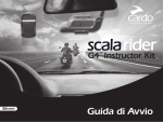 Guida di Avvio - Cardo Systems