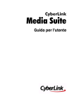 Programmi di CyberLink Media Suite