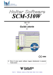 Guida utente software SCM-510 W