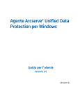 Guida per l`utente di Agente Arcserve Unified Data Protection per