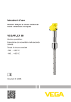 Istruzioni d`uso VEGAFLEX 86