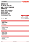 istruzioni di installazione, uso e manutenzione apparato ii 2 gd
