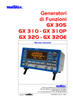 GX305/310/320 - Chauvin Arnoux