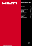 PDF Istruzioni d`uso POS 150, POS 180