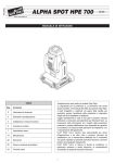 ALPHA SPOT HPE 700 C61355