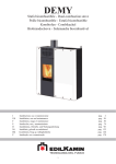 Stufa bicombustibile - Dual-combustion stove Poêle bicombustible