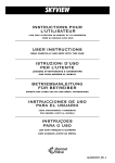 Istruzioni utente SkyView:ISTRUZIONI UTENTE LION.qxd.qxd