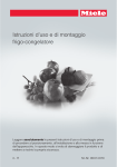 Istruzioni d`uso e di montaggio frigo-congelatore