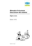 Manuale di sicurezza Descrizione del sistema