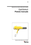 Pistola manuale OptiSelect