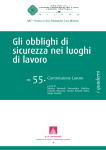 Gli obblighi di sicurezza nei luoghi di lavoro