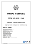 KS ITA-ING-FRA - Pompe Rotomec