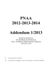 PNAA 2012-2013-2014 Addendum 1/2013