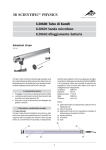 3B SCIENTIFIC® PHYSICS U20600 Tubo di Kundt U20601 Sonda