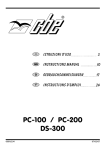PC-100 / PC-200 DS-300