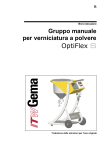 Gruppo manuale OptiFlex S - parti di ricambio