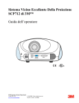 Sistema Vicino Eccellente Della Proiezione SCP712 di 3M™ Guida