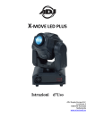 X-MOVE LED PLUS Istruzioni d`Uso