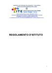 Regolamento d`Istituto - Istituto Tecnico Commerciale G. Filangieri