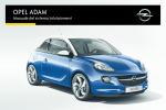 Opel ADAM Manuale del sistema Infotainment