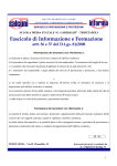 Fascicolo di Informazione e Formazione