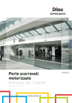 Porte scorrevoli motorizzate Manuale per l`utente