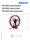 VIS 2000 Kamerahaspel VIS 2000 Camera Viper VIS 2000 Aspo