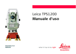Leica TPS1200 Manuale d`uso