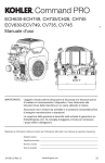 ECH630-ECH749, CH735/CH26, CH745 Manuale