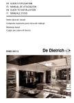 dhd1103 x en guide to installation it manuale d`uso es