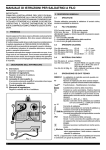 Manuale di istruzioni in italiano