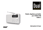 Radio digitale portatile per DAB+/FM DAB 2 Istruzioni d`uso