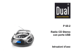 P 65-2 Radio CD Stereo con porta USB Istruzioni d`uso