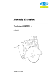 Manuale d`istruzioni Tagliagiunti FSD930