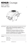 SV471-SV601 Manuale d`uso