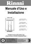 Manuale uso e installazione Infinity 11e