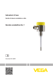 Istruzioni d`uso Sonda conduttiva EL 1