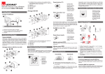 Manuale istruzioni d`uso rilevatore di movimento