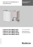 Istruzioni di installazione e manutenzione Logamax Plus